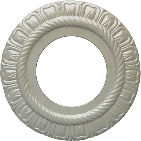 Ekena Millwork Claremont Ceiling Medallion (Fits Canopies up to 5 5/8"), 9"OD x 4 1/2"ID x 1/2"P, Flash Copper CM09CLFCS - main
